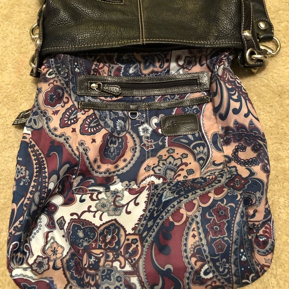 Large B. Makowsky crossbody bag - Picture 4 of 4